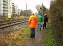 Kind unter Strassenbahn Koeln Porz Steinstr P23